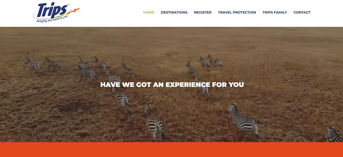 Trips Inc Website